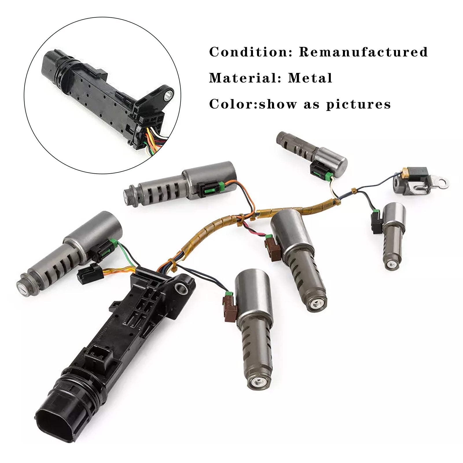2008-2011 LEXUS RX350 V6 3.5L Transmission Solenoid Kit W/ Harness U660E