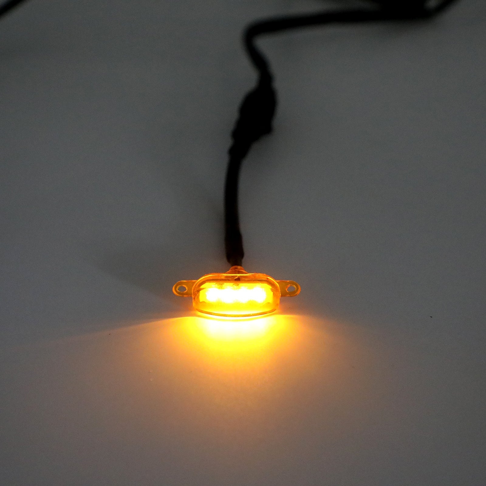 3pcs Amber Lens Amber LED Lamp Raptor Front Grille Running Light fit Ford F-150 Generic