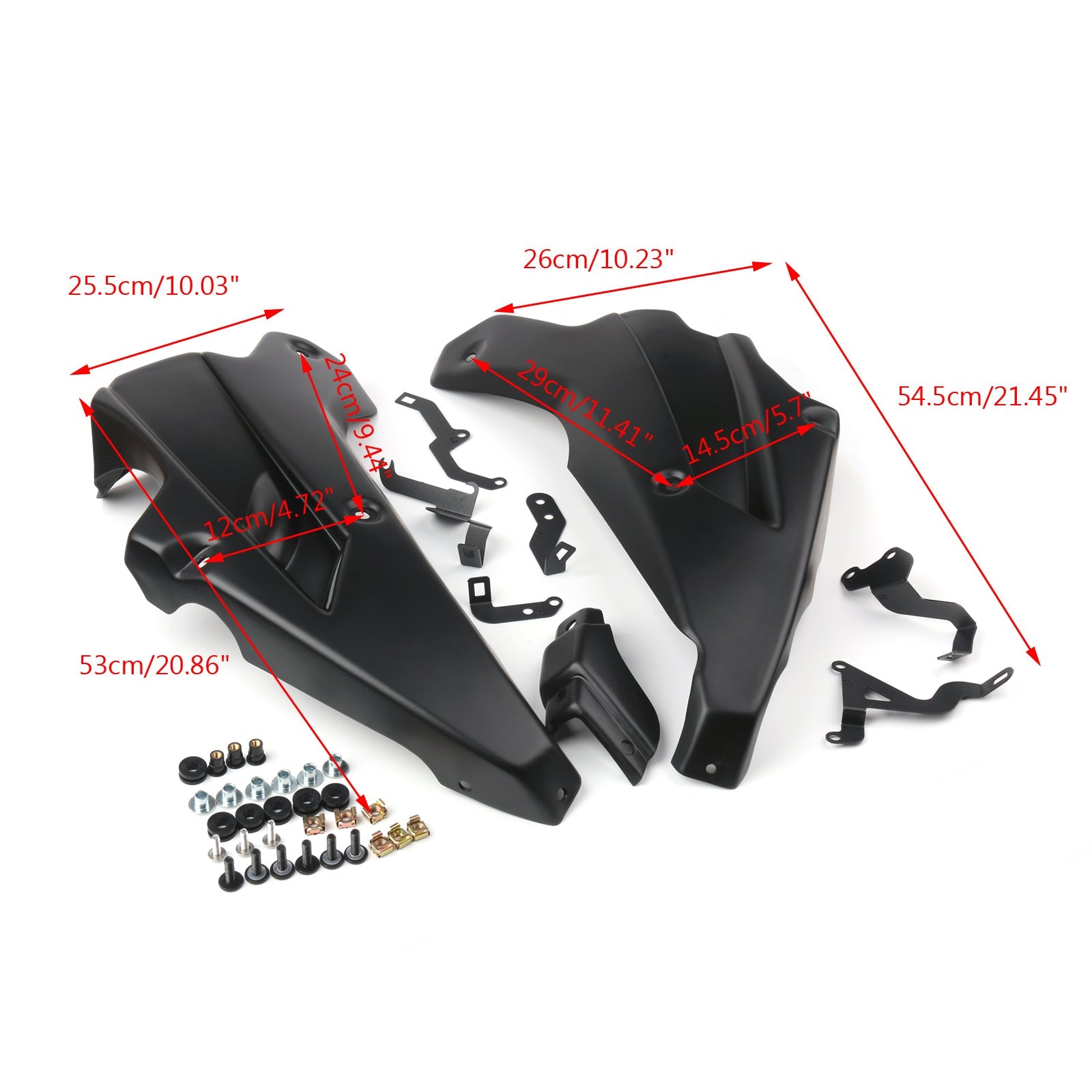 2017-2019 Kawasaki Z900 Body Frame Fenders Lower Fairing Panel cover