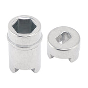 WP2220457 Refrigerator Ice Crusher Coupler + WP2220458 Coupling