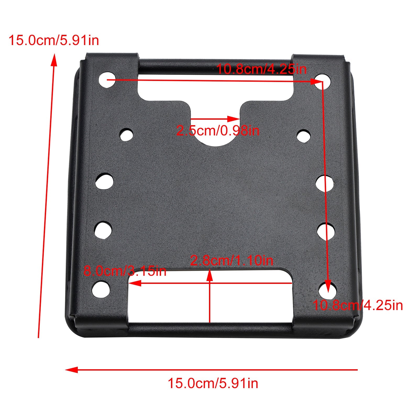 For Starfire Receiver Bracket Identical PF81190 Fits For John Deere ATU Black