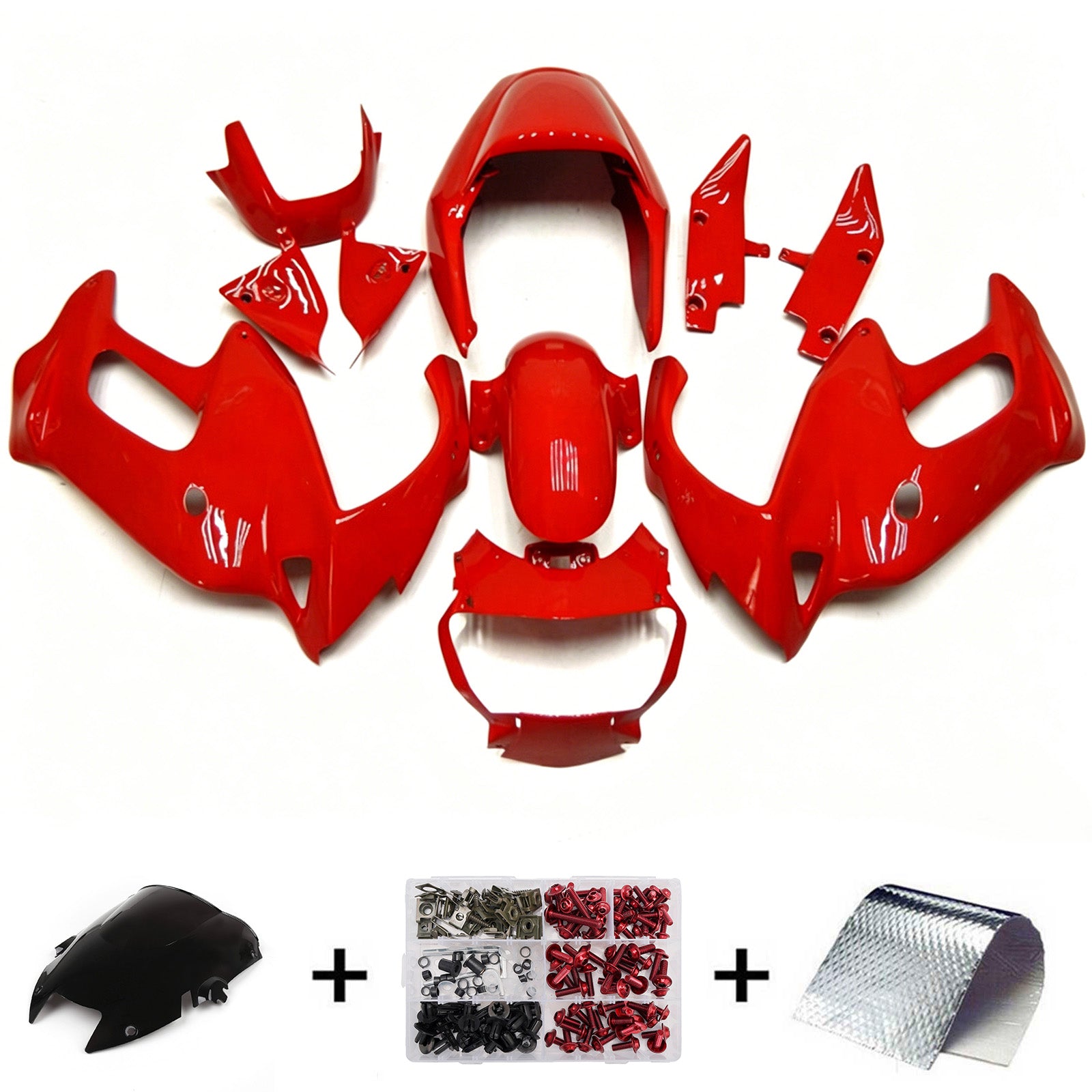 Injection Fairing Kit Bodywork Plastic ABS For Honda VTR1000F 1997-2005