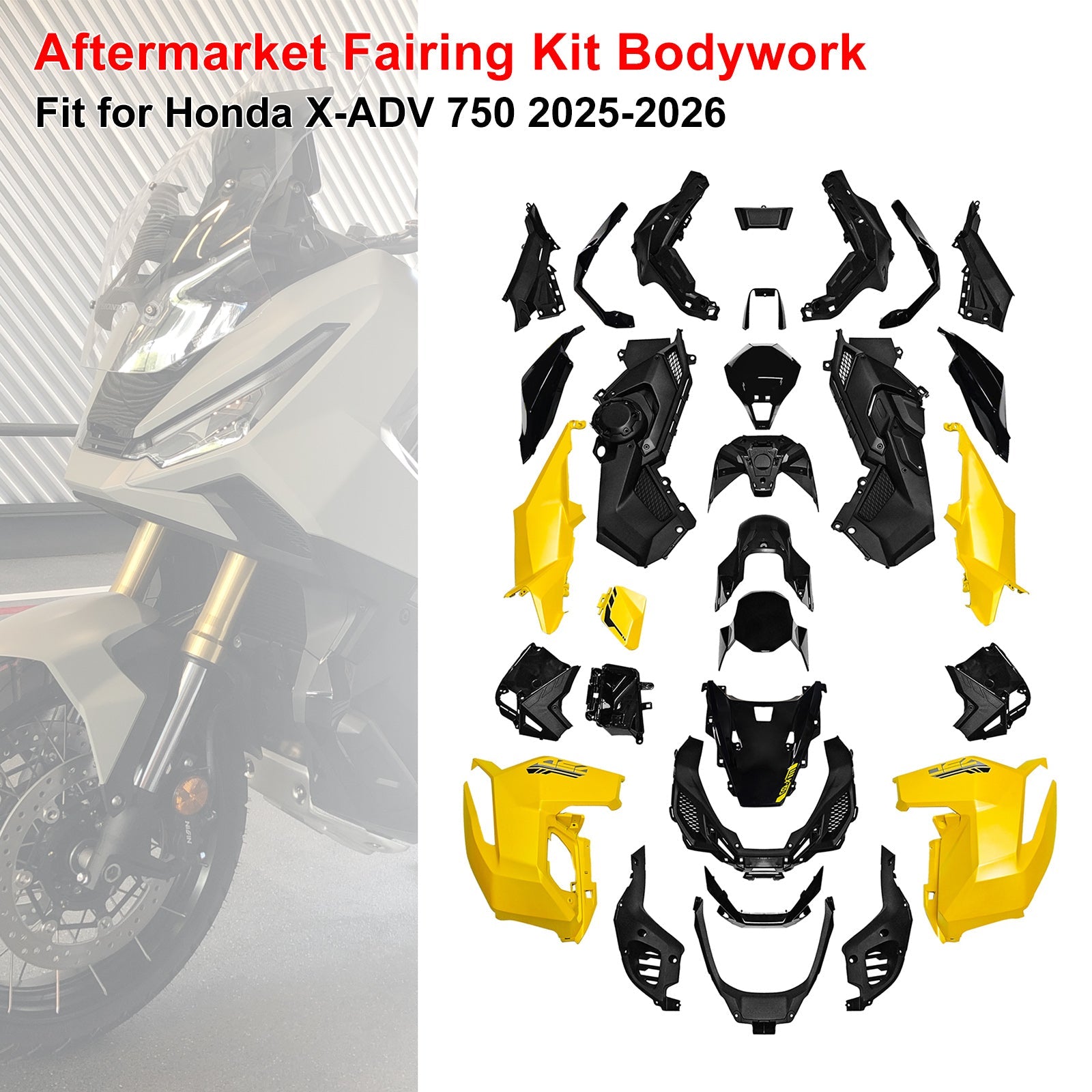 Injection Bodywork Fairing Kit for Honda X-ADV 750 2025-2026