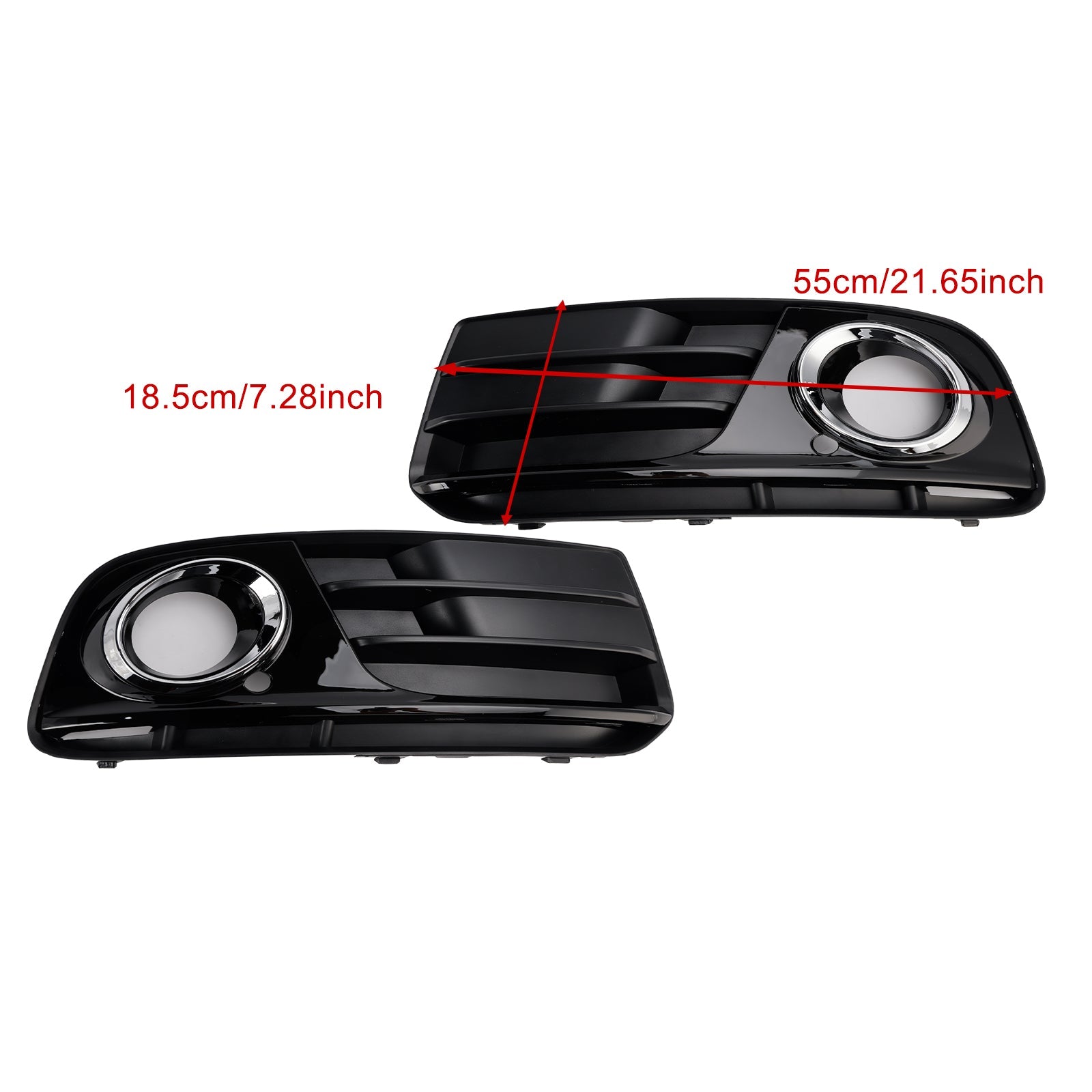 2013-2017 Audi Q5 Front Bumper Fog Light Grill Grille 8R0807681M