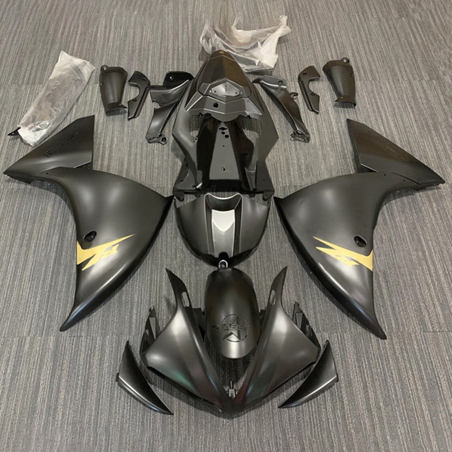 2012-2014 Yamaha YZF-R1 Injection Fairing Kit Bodywork Plastic ABS