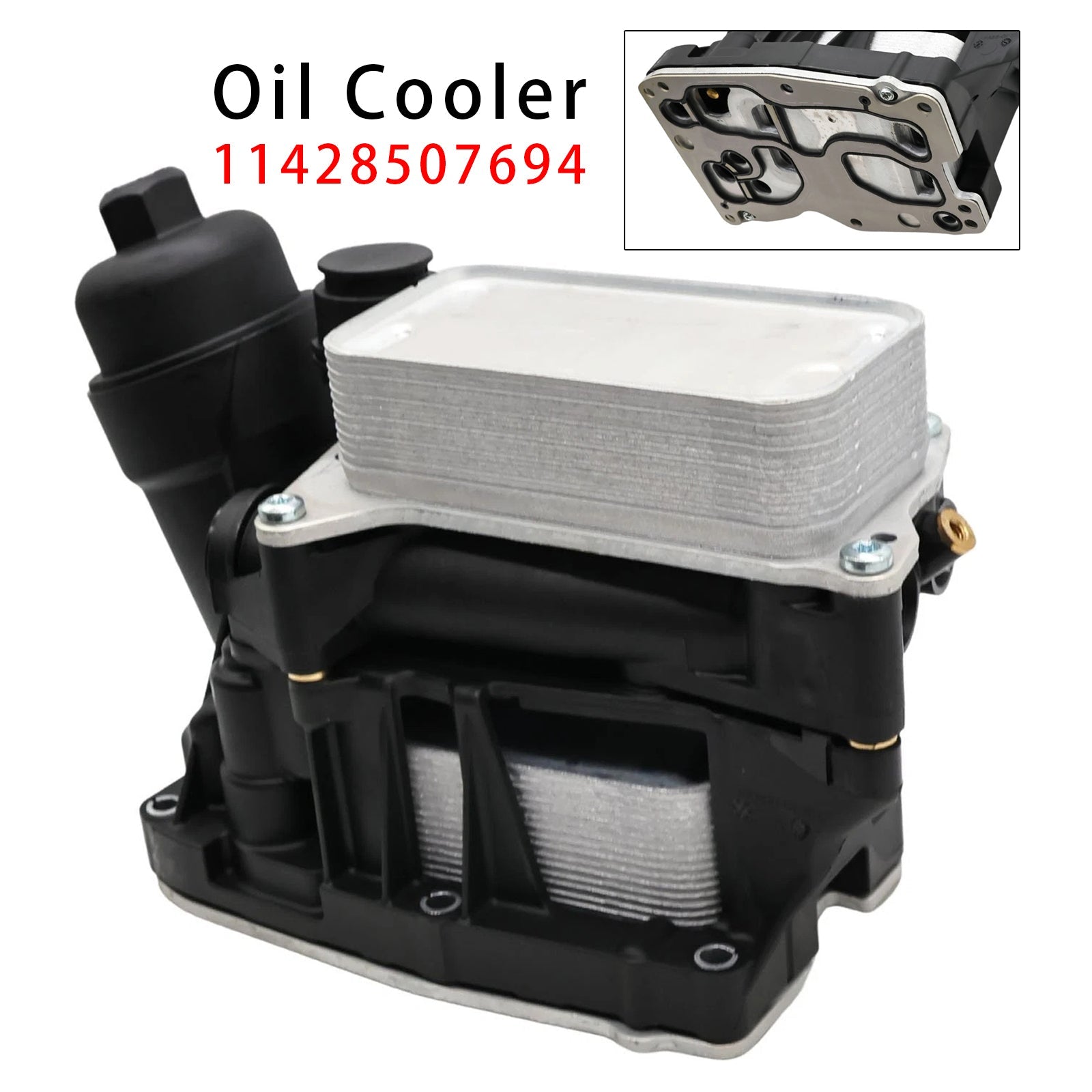 11.2013- For BMW 4 Coupe (F32, F82) 420 d xDrive Coupe Engine Oil Cooler 11428507685