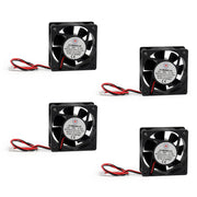 4Pcs DC Brushless Cooling Fan 24V 0.15A 6025S 60x60x25mm 2 Pin CUP Computer Fan