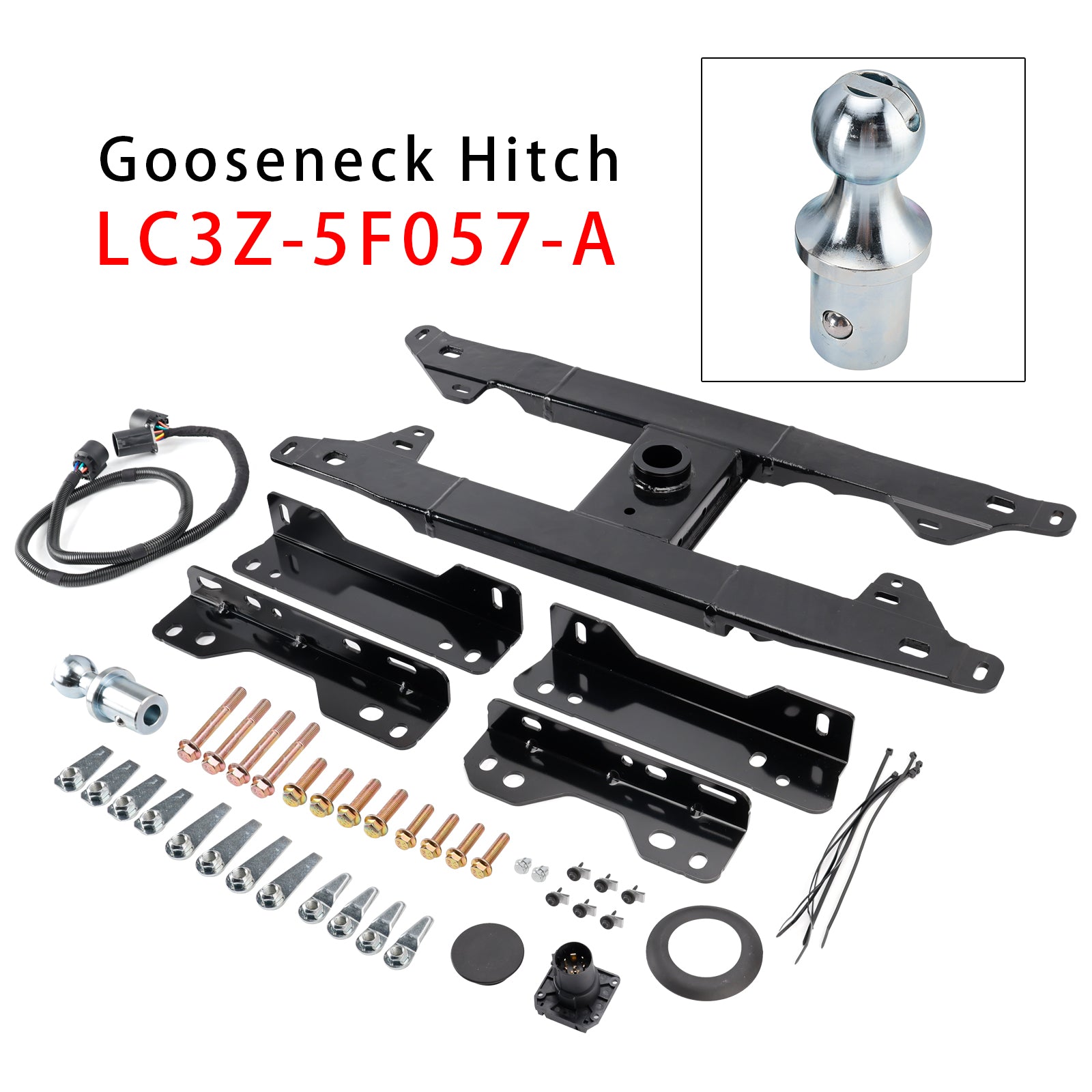 2017-2022 For Ford F250 F350 Super Duty 5th Wheel Gooseneck Hitch LC3Z-5F057-A