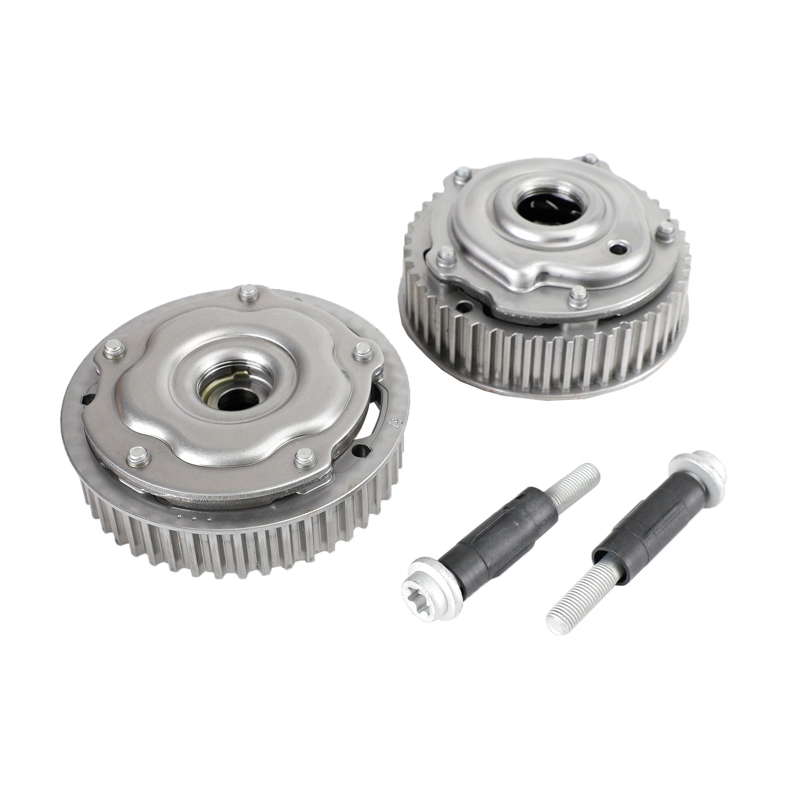 2009-2011 Chevrolet Aveo 1.6L 1598cc 98cu. IN. L4 DOHC 2pc Intake & Exhaust Camshaft Adjusters 55567049