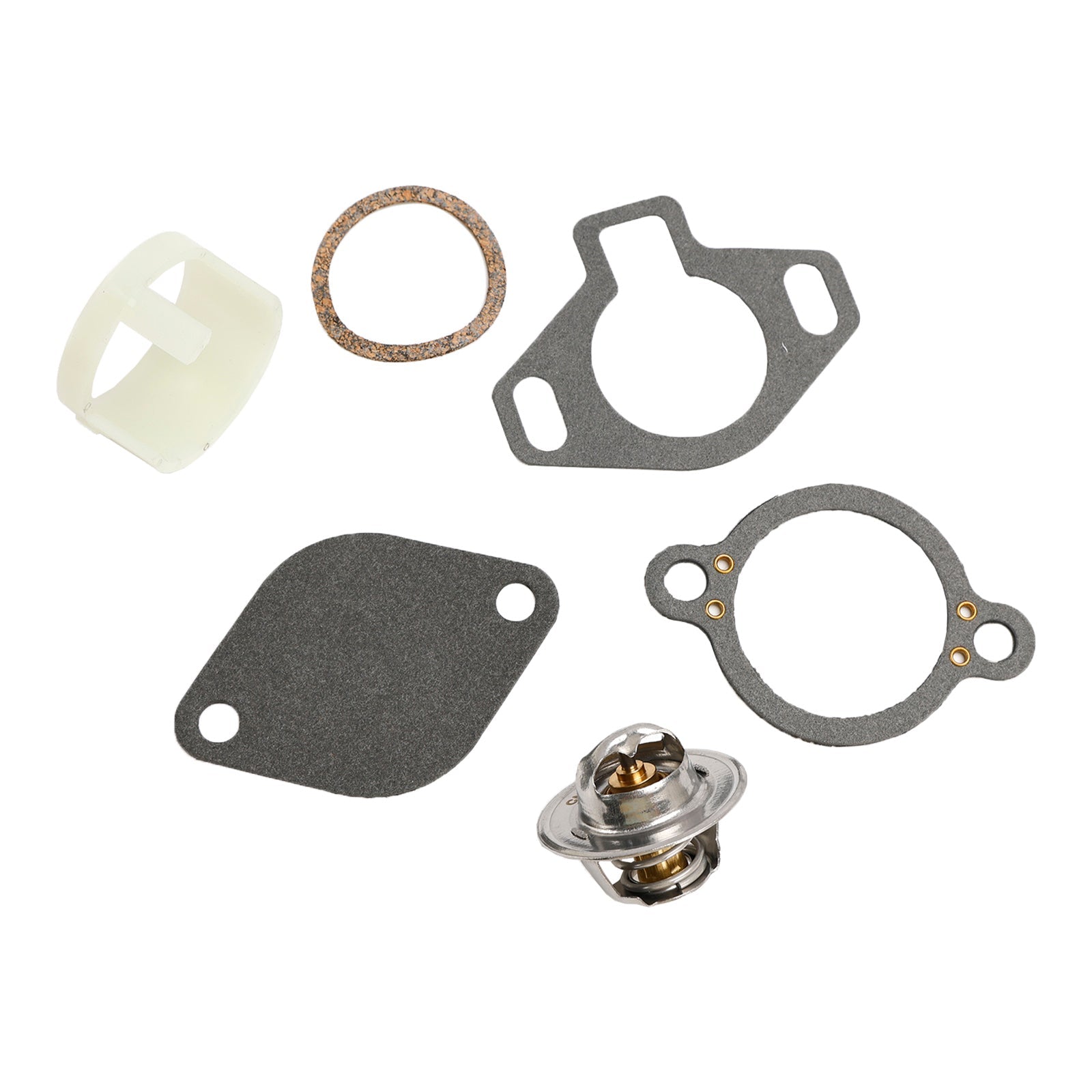 Thermostat Kit 160掳With Plastic Sleeve 807252Q5 807252T2 for MerCruiser