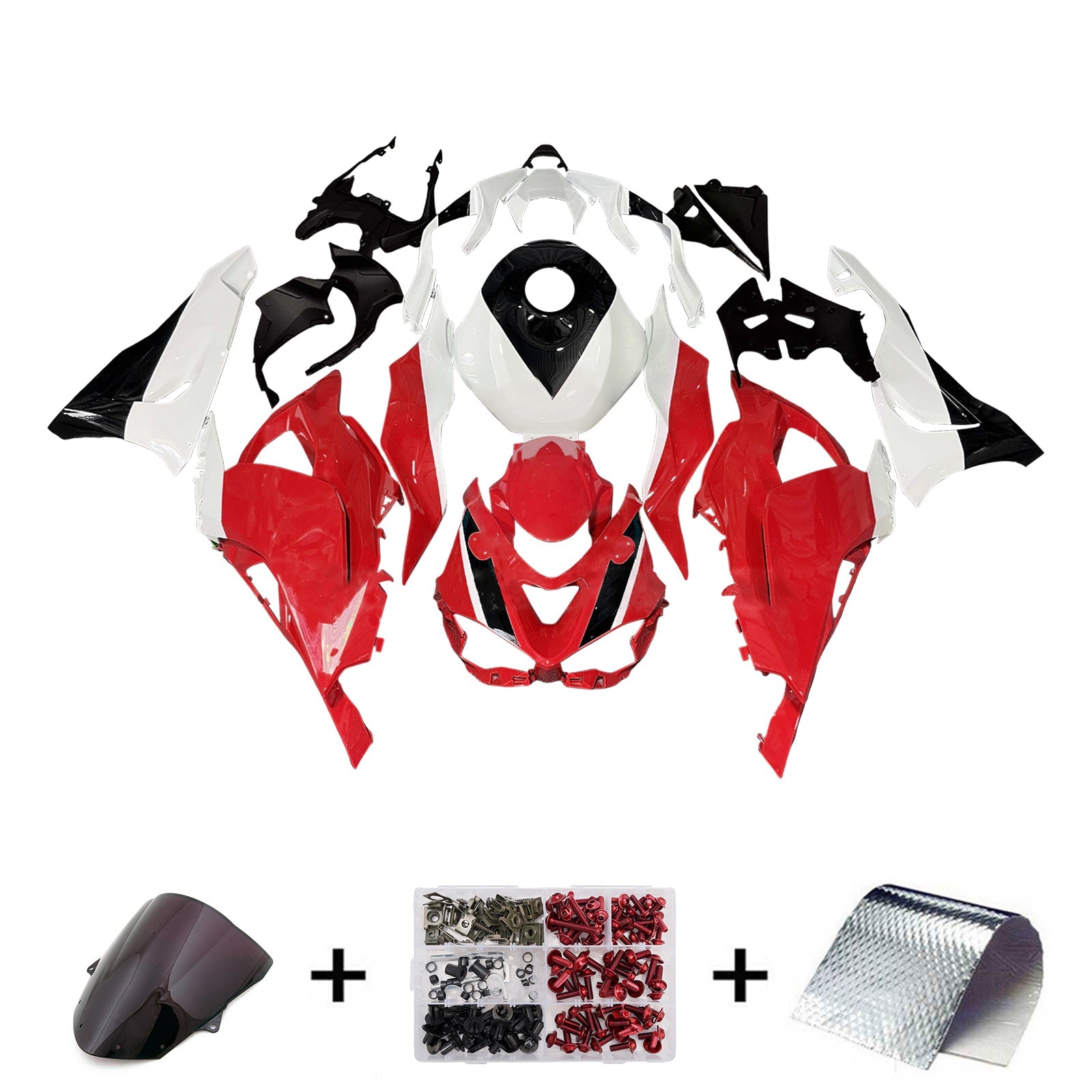 Injection Fairing Kit Bodywork Plastic ABS fit For Kawasaki ZX-6R 2024-2025