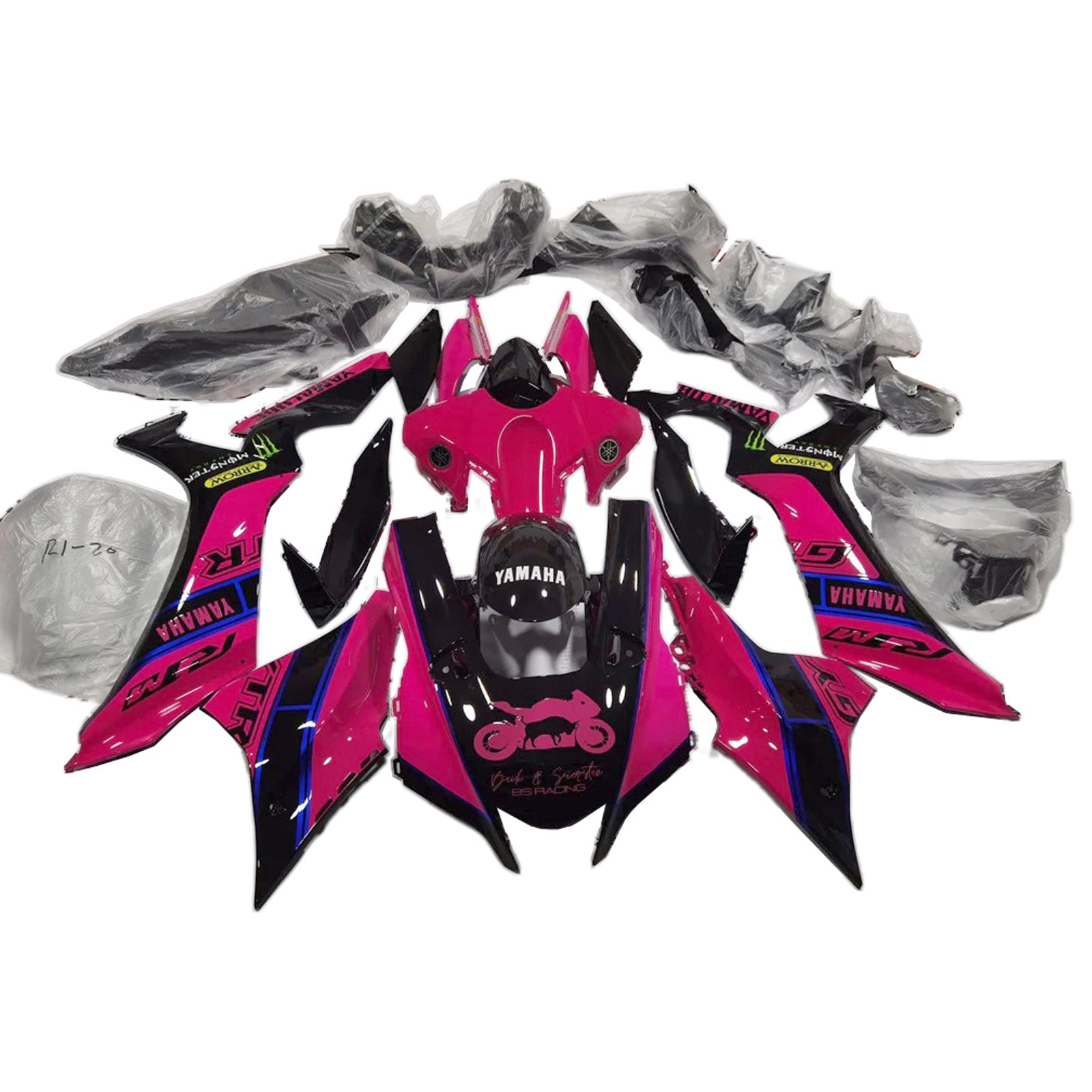 2020-2025 Yamaha YZF R1 Injection Fairing Kit Bodywork Plastic ABS #101