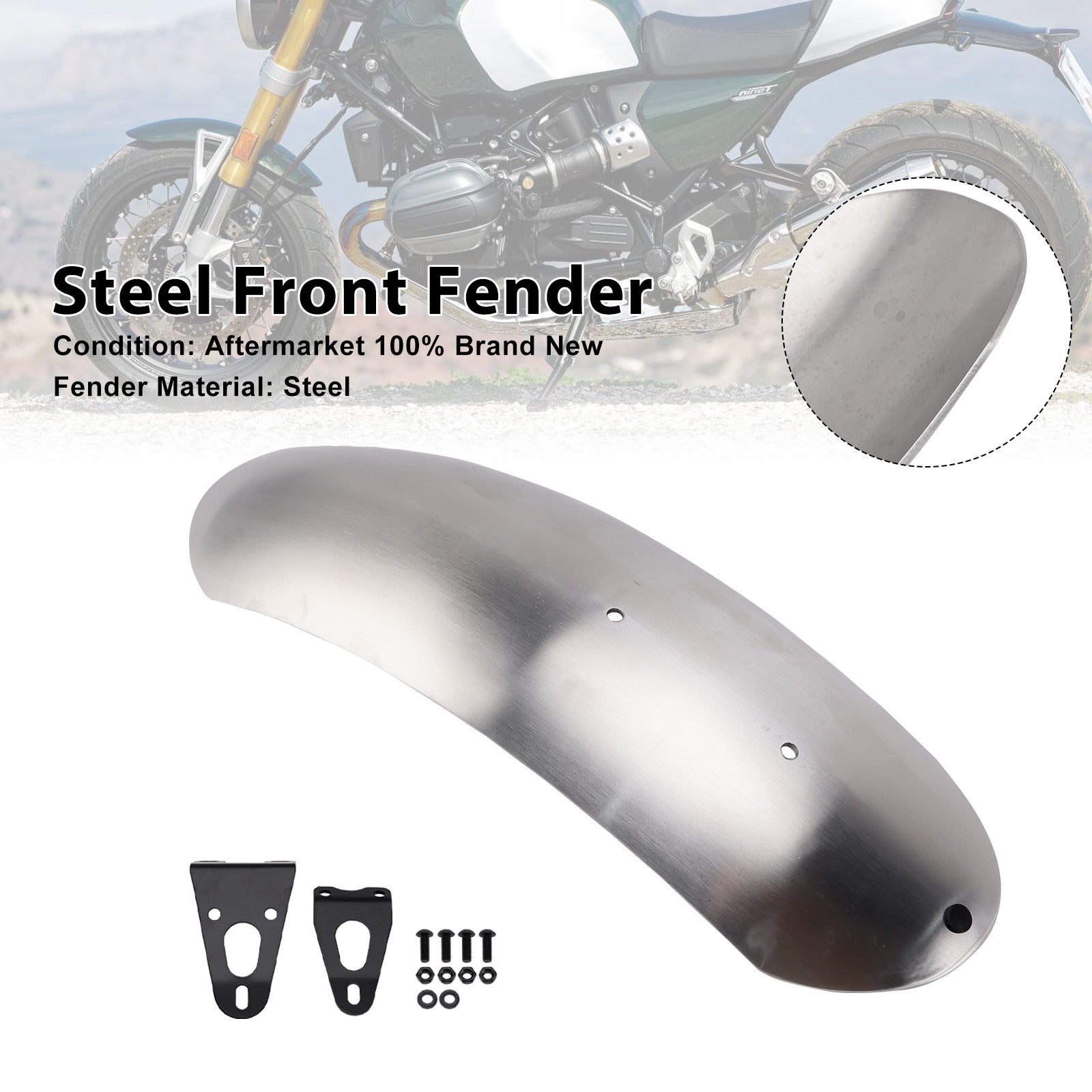 2024-2025 BMW R12 Steel Front Fender