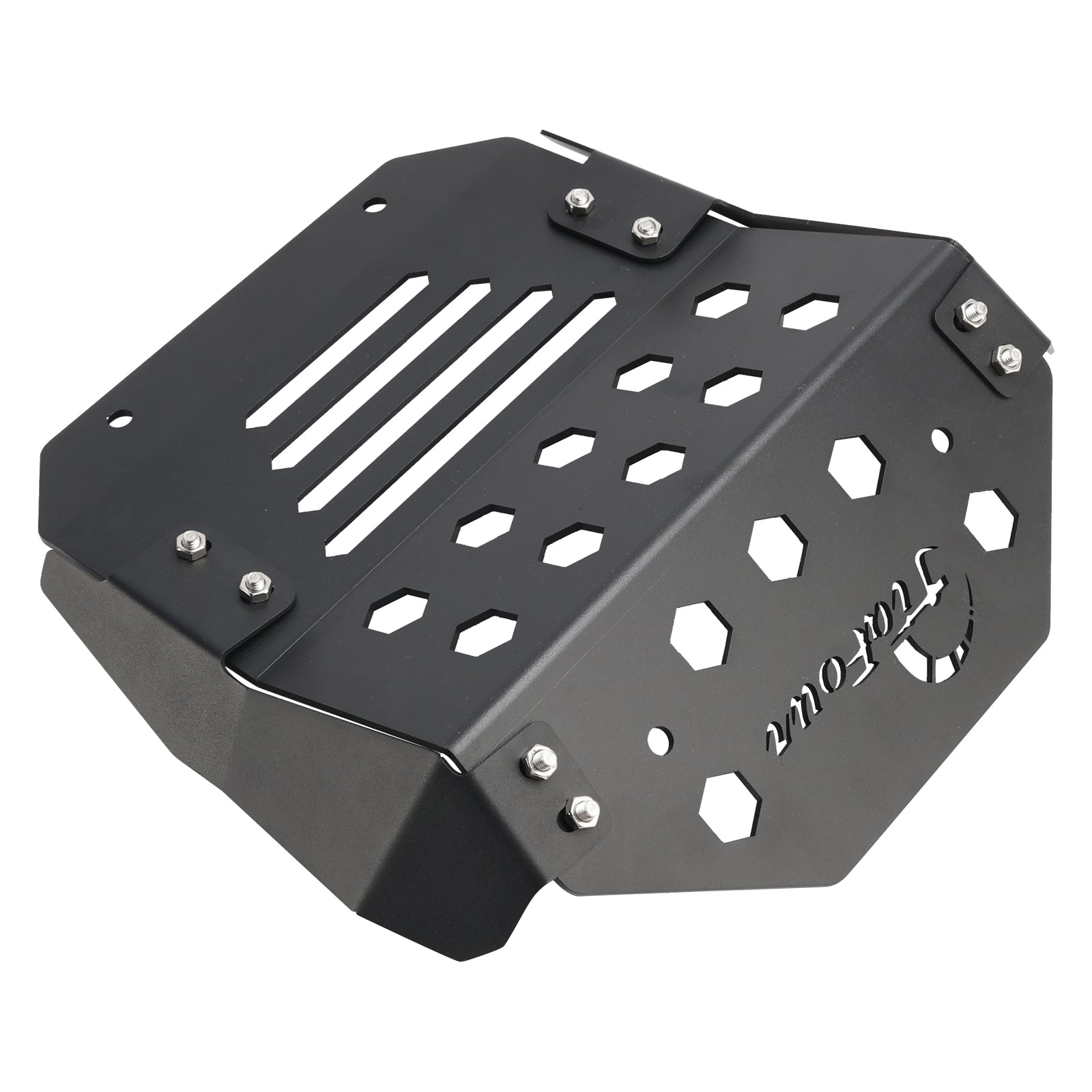 Black Under Guard Engine Guard Skid Plate For Honda CT125 Trail 125 2020-2024