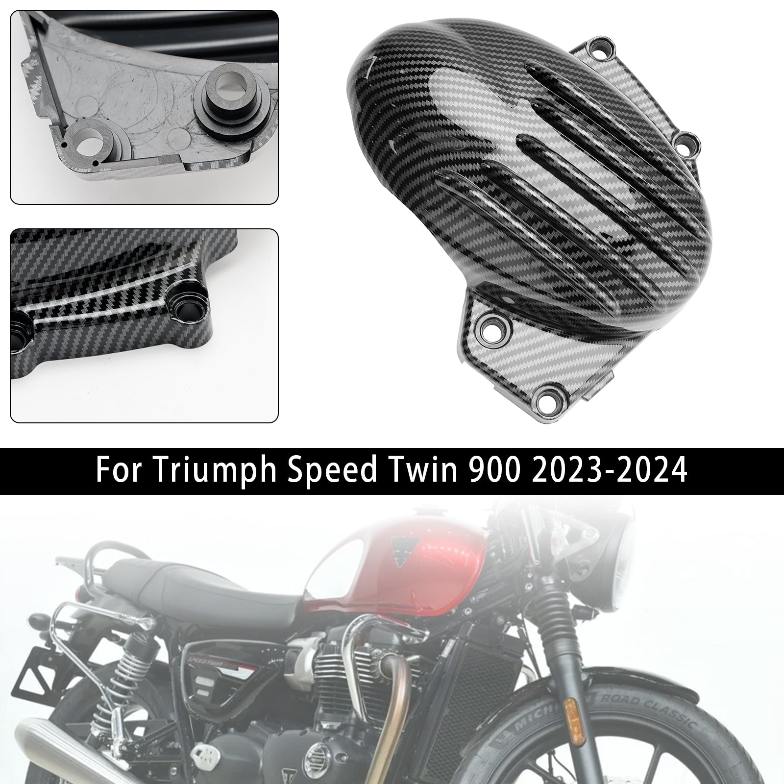 2023-2024 Speed Twin 900 Front Sprocket Chain Guard Fairing Cover