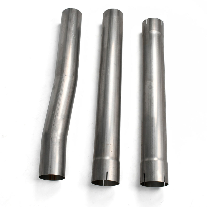 4" Cab & Chassis DPF Delete Exhaust Pipe for 2013-UP 6.7 Dodge Ram Cummins