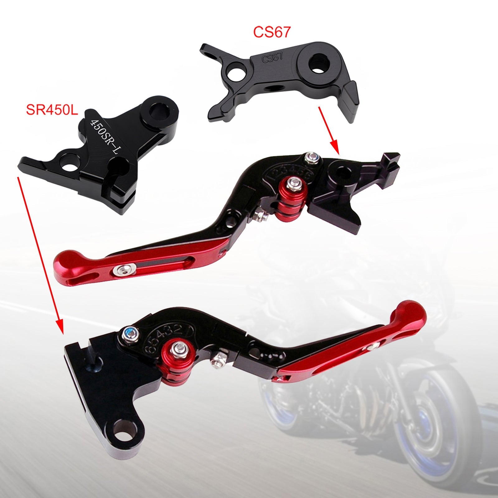 Adjustable Clutch Brake Lever fit for VOGE DS900X 900DSX 2024-2026