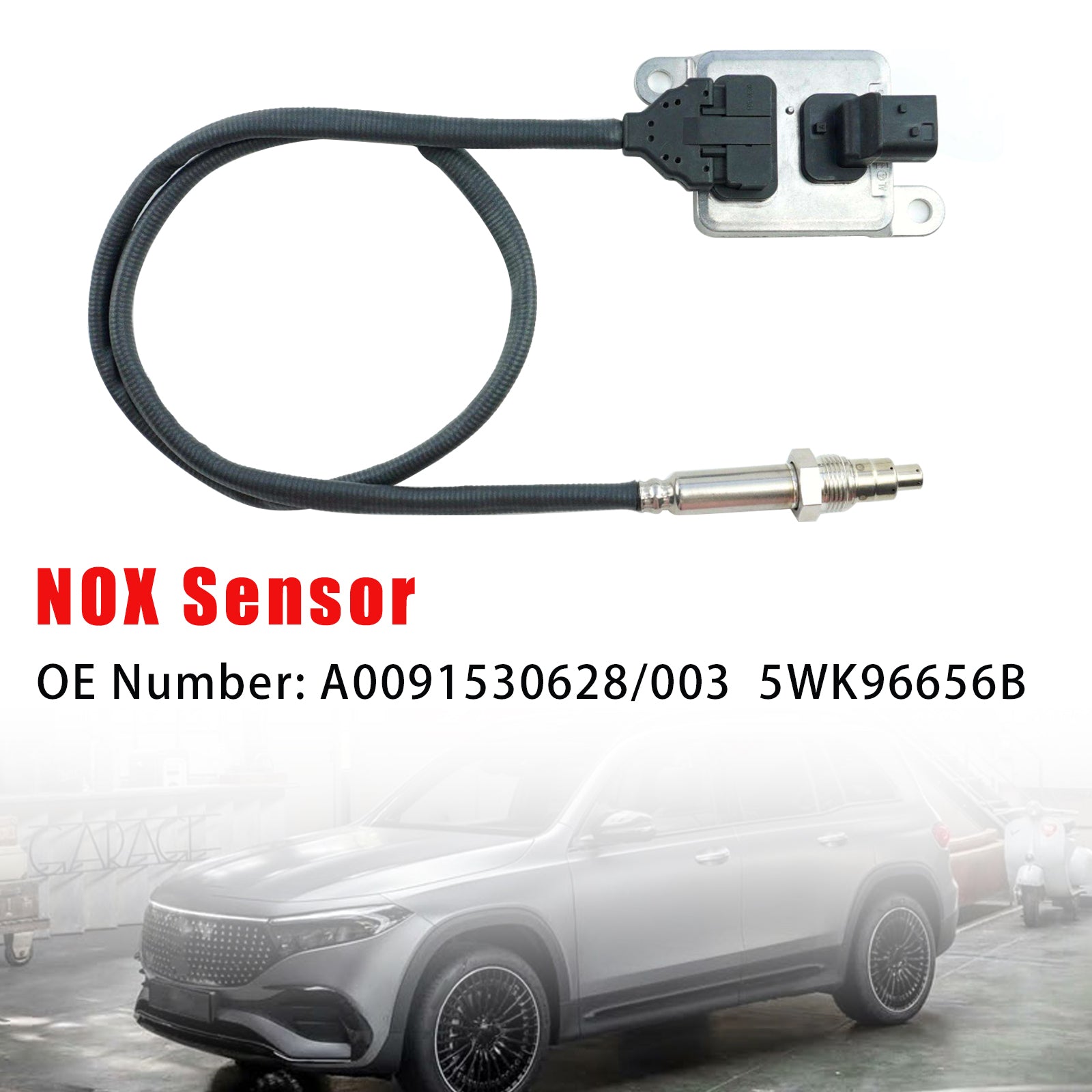Diesel Inlet Nitrogen Oxide Sensor A0091530628 For Mercedes-Benz Detroit