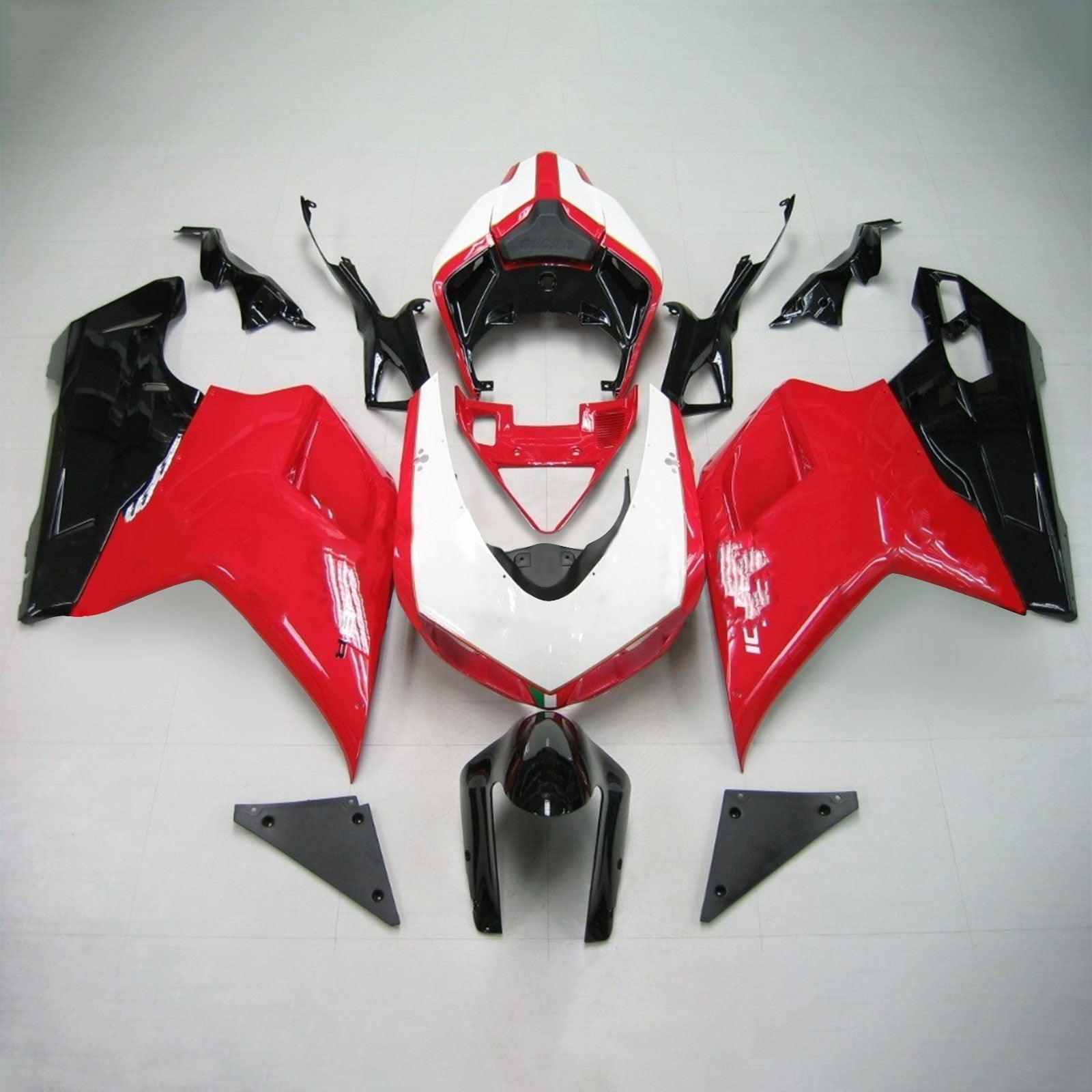 2007-2011 Ducati 1098 1198 848 ABS Fairing Kit Bodywork #103