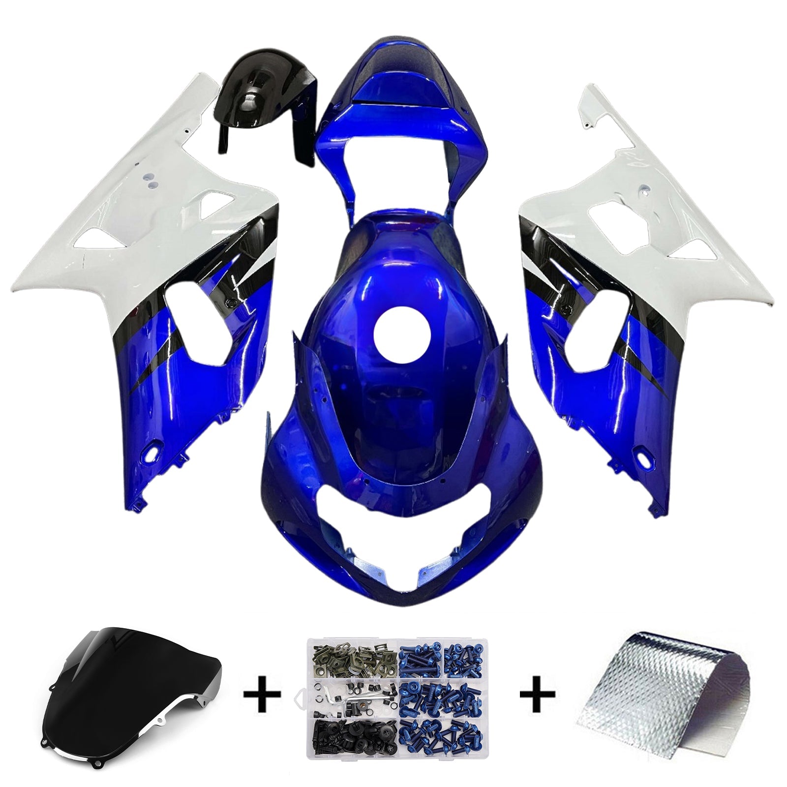 Injection Fairing Kit Bodywork For Suzuki GSXR600 2001-2003 GSXR750 2000-2003 K1