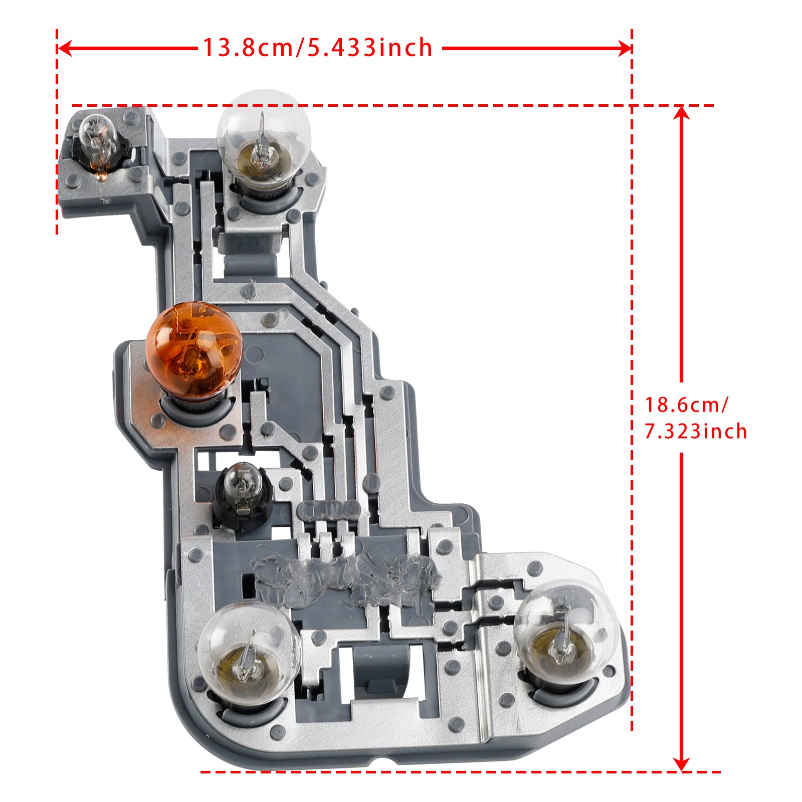 2007-2010 MERCEDES BENZ C CLASS W204 ESTATE C63 PRE-FACELIFT LH Rear Lamp Bulb Holder A2048201700