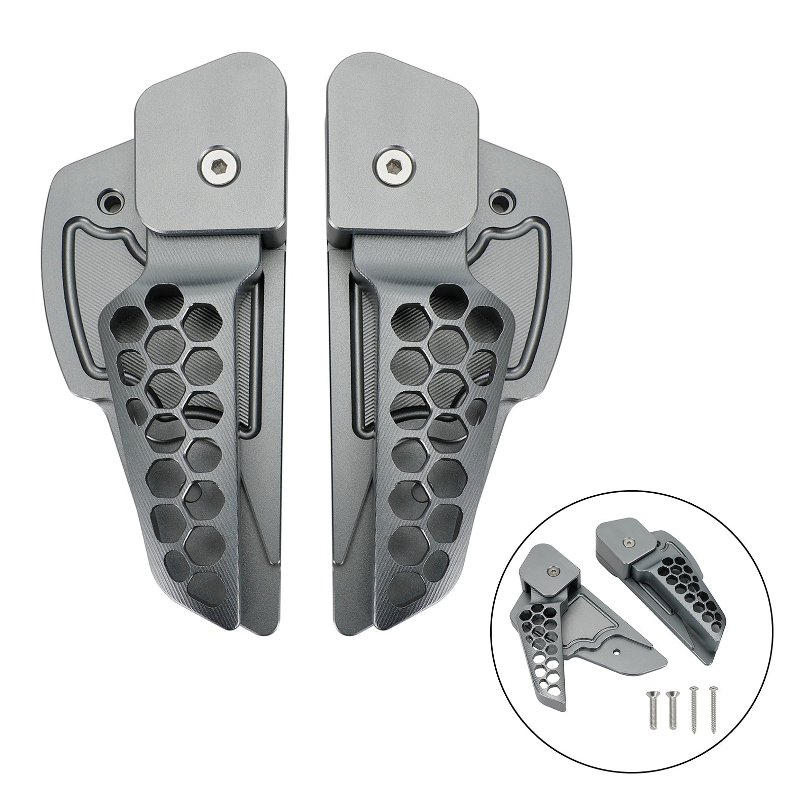 2017-2020 Vespa Primavera/Sprint 125 150 Rear Footrests Foot Peg Fedex Express