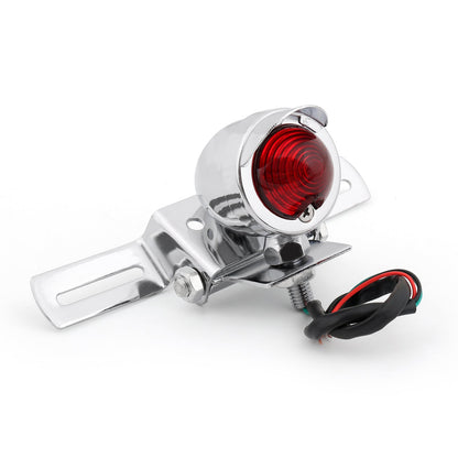 Brake Stop Rear Taillight Indicator Signal Lamp Universal Chrome