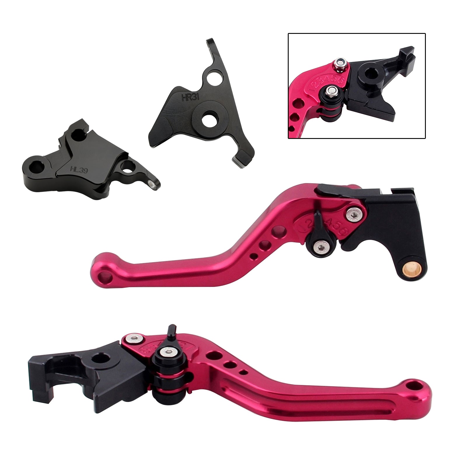 NEW Short Clutch Brake Lever fit for CFMOTO 450SS 450SR 21-23 450NK 23-24