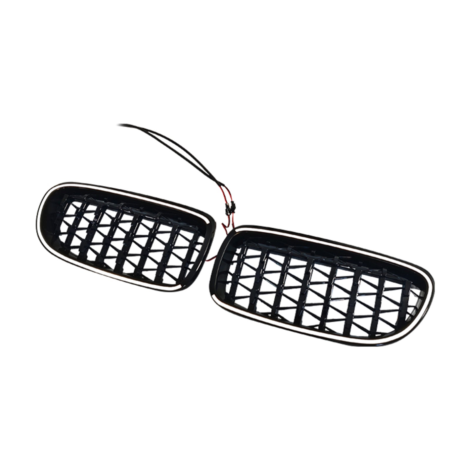 2009-2011 Fit BMW 3 Series E90/E91 LCI Diamond Front Kidney Grill Grille
