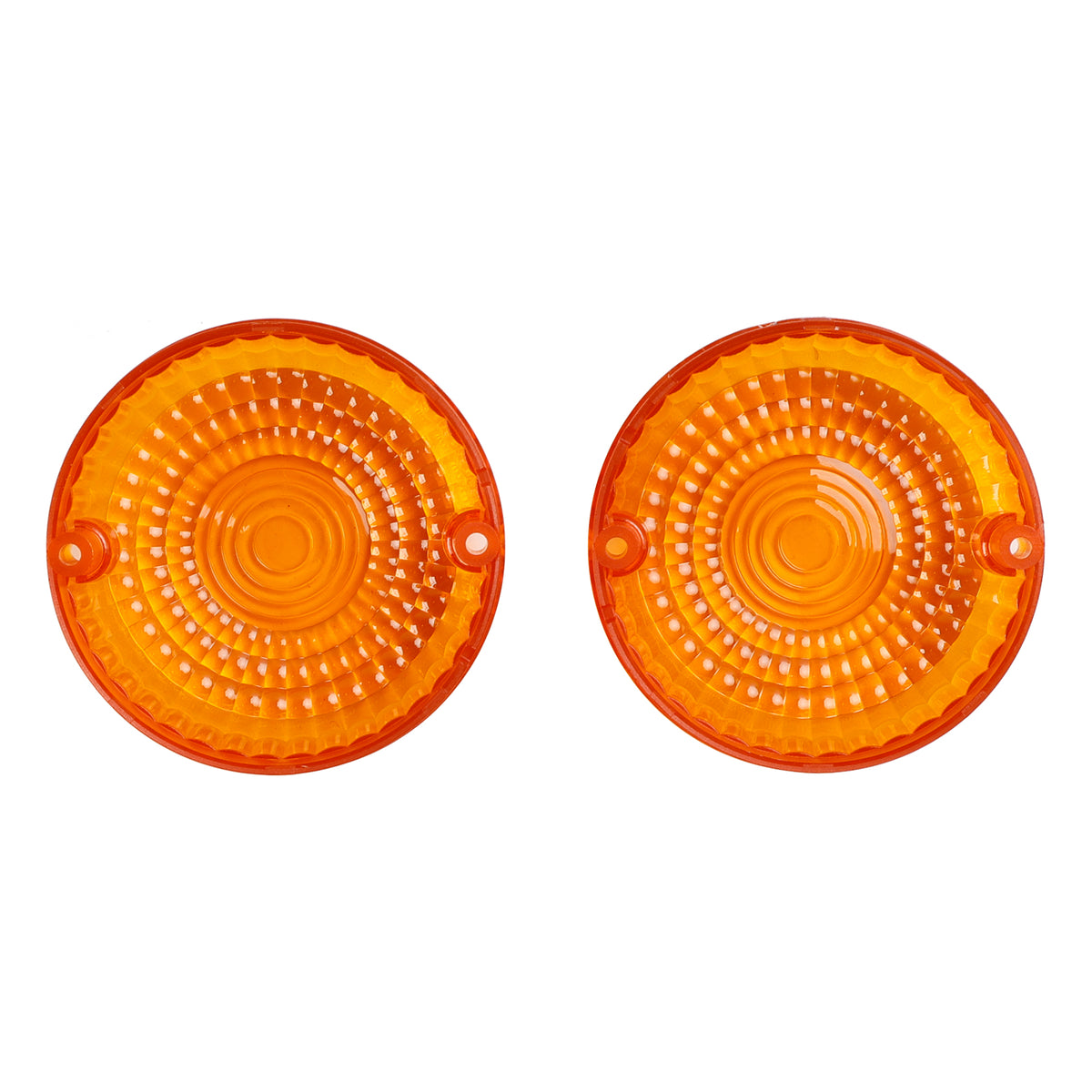 Front/Rear Turn Signals Lens Cover For Yamaha V-Star1100 XVS650 Road Star Amber