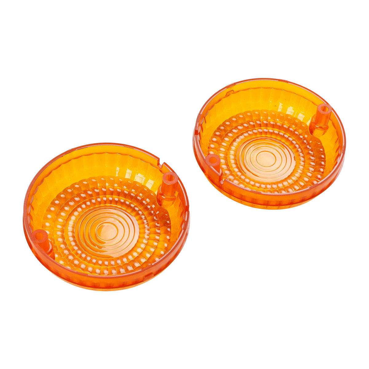 Front/Rear Turn Signals Lens Cover For Yamaha V-Star1100 XVS650 Road Star Amber