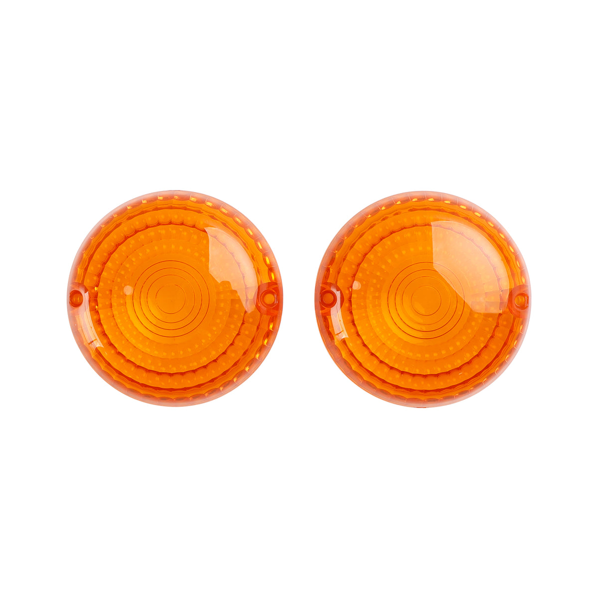 Front/Rear Turn Signals Lens Cover For Yamaha V-Star1100 XVS650 Road Star Amber