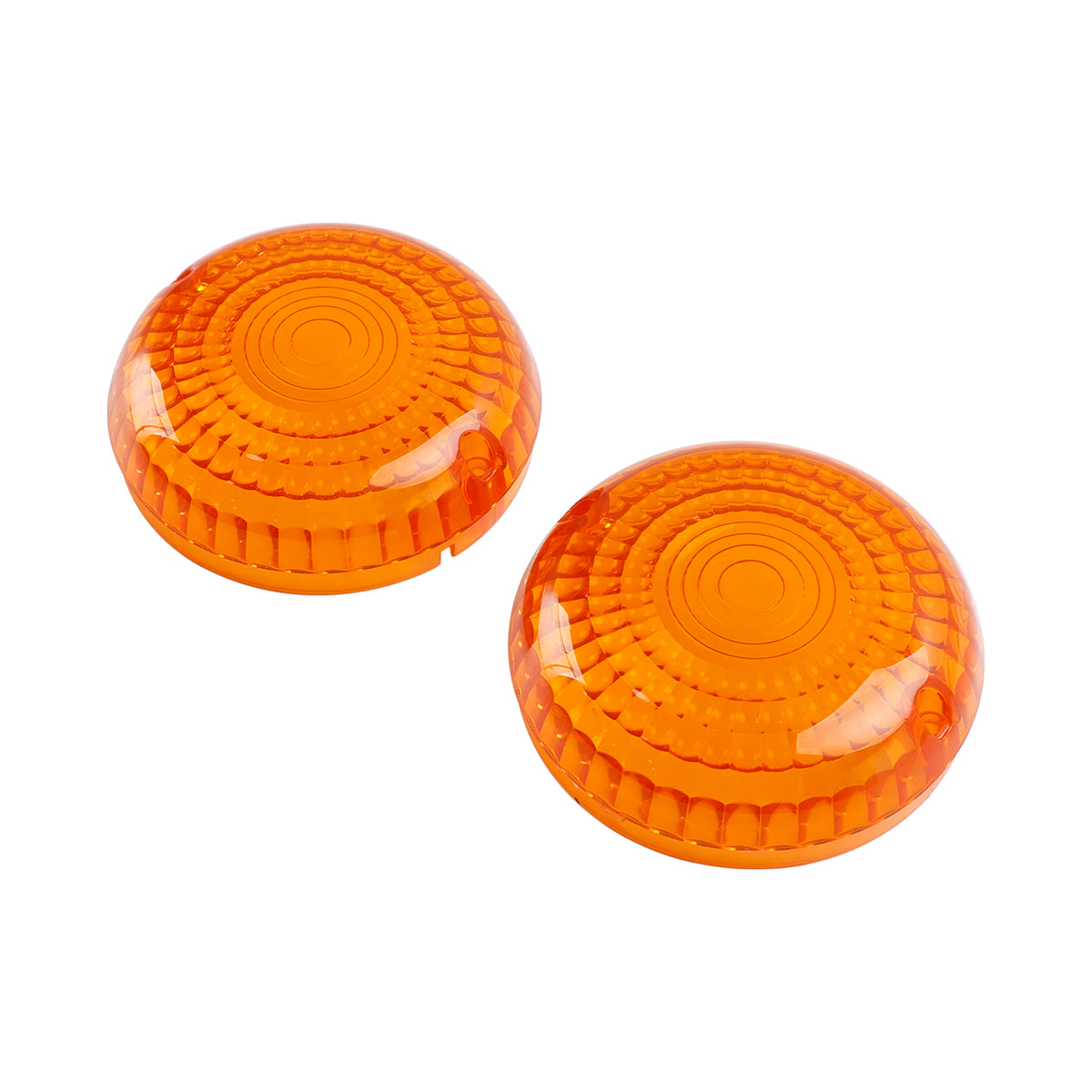 Front/Rear Turn Signals Lens Cover For Yamaha V-Star1100 XVS650 Road Star Amber
