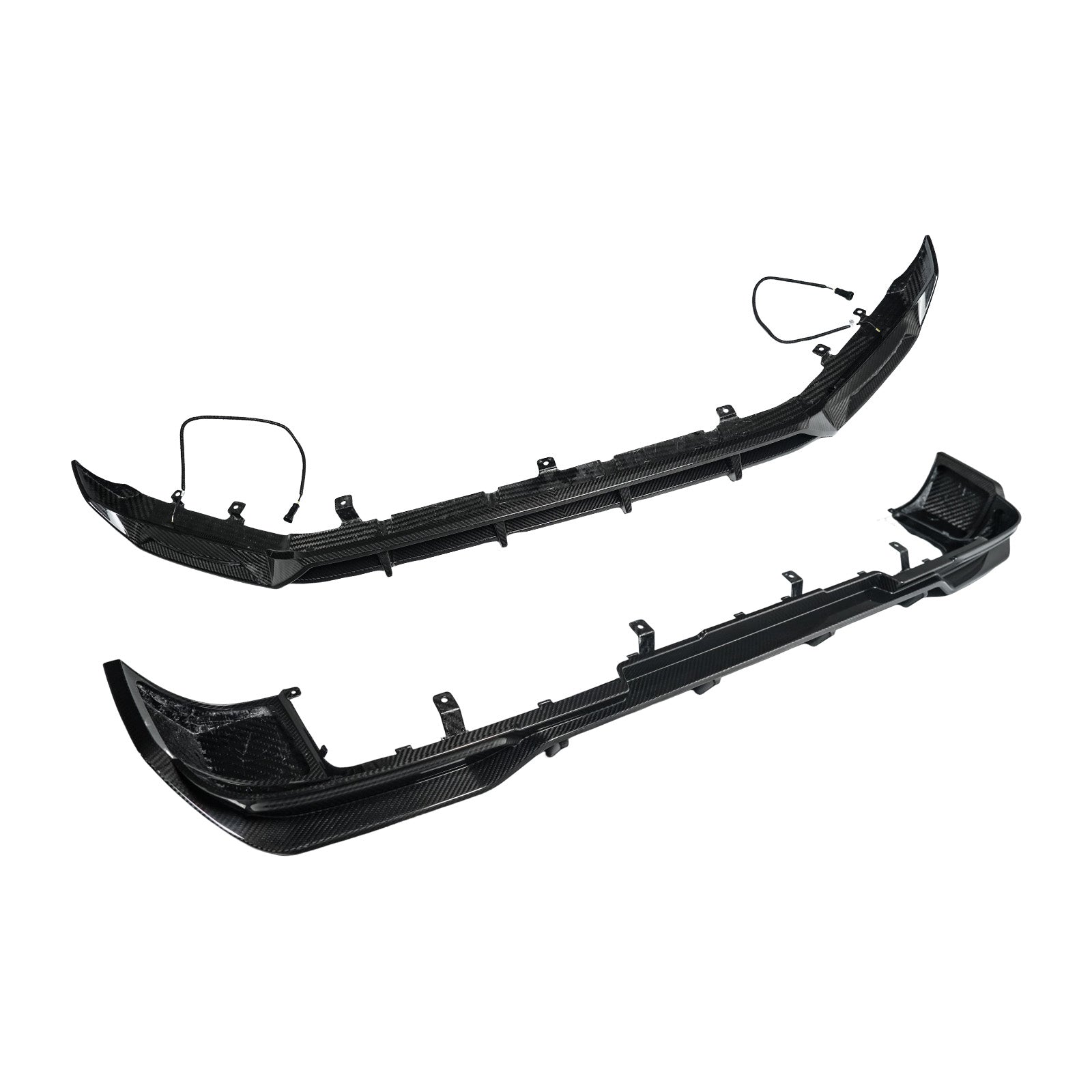 Dry Carbon Fiber Front Rear Bumper Diffuser Lip Fit Benz G-Class W465 2025+