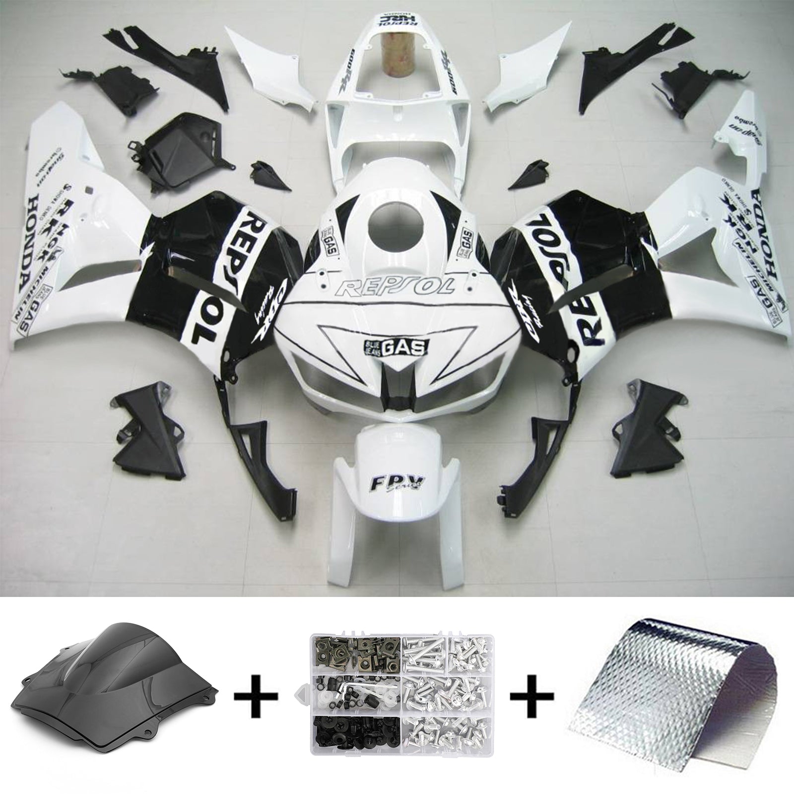 2013-2023 Honda CBR600RR F5 Injection Fairing Kit Bodywork Plastic ABS #101