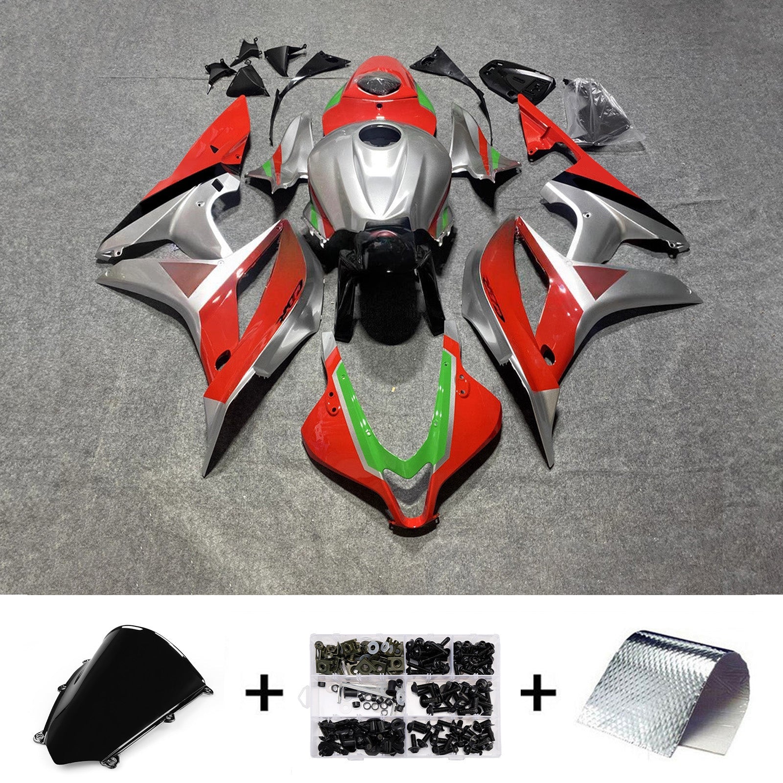 Injection Fairing Kit Bodywork Plastic ABS For Honda CBR600RR 2009-2012 F5