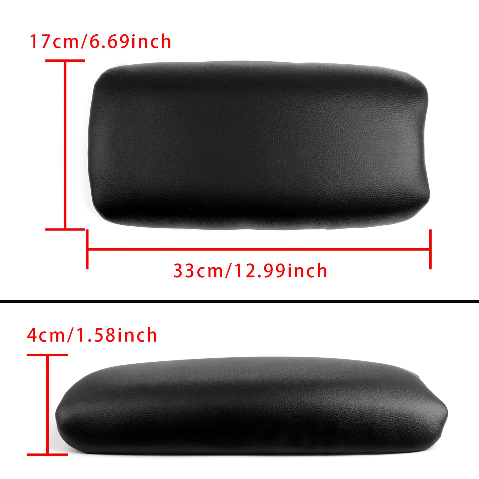 2006-2009 Honda CIVIC Black Leather Armrest Centre Console Lid
