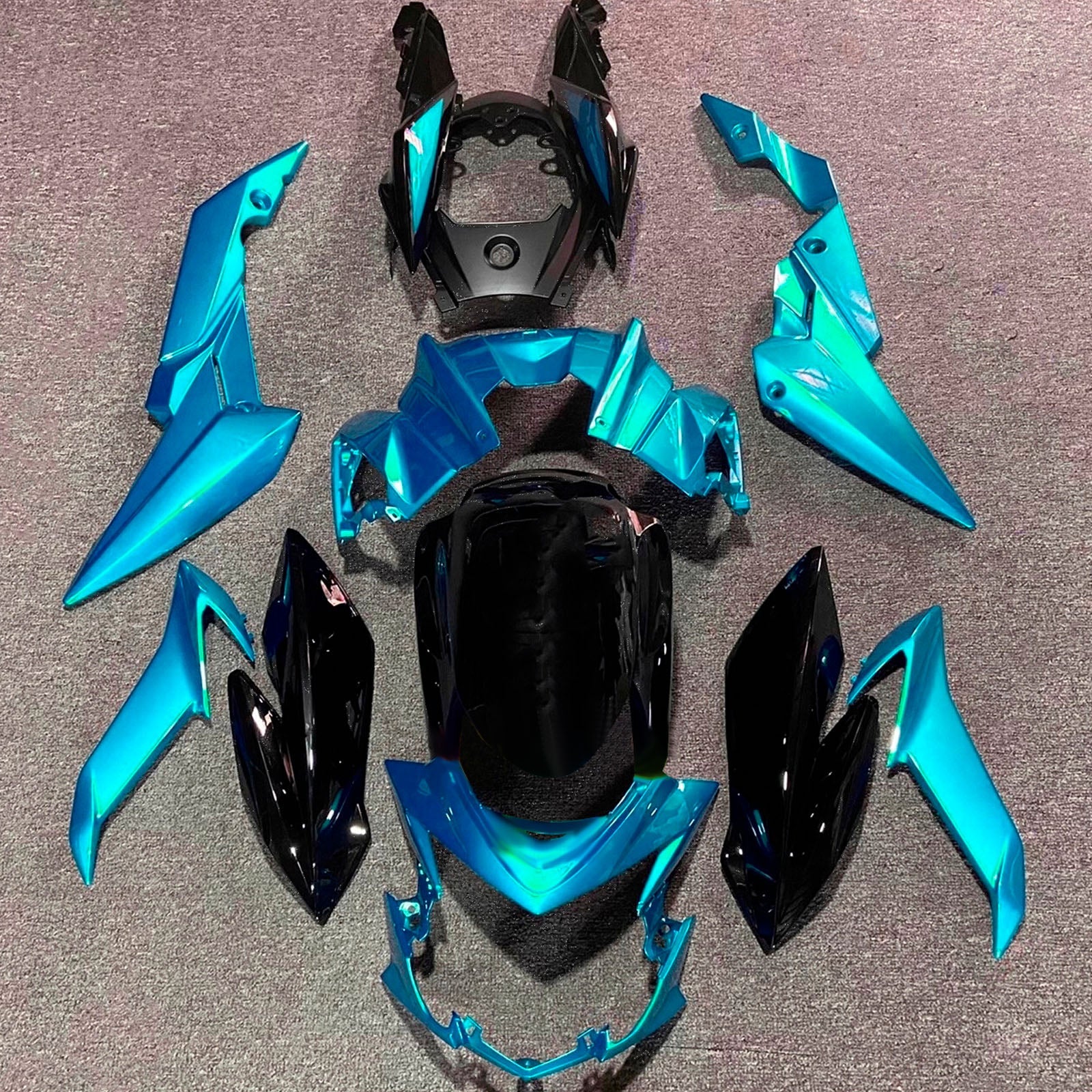 Injection Fairing Kit Bodywork Plastic ABS For Suzuki GSX-S 750 2017-2022
