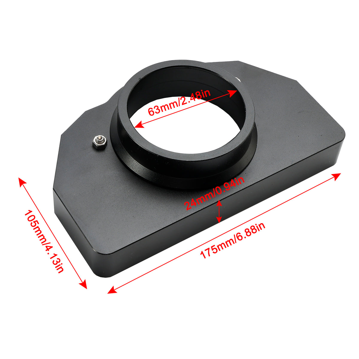 Aluminum Bearing Seat for G25 G29 G923 Movement Logitech Steering Wheel Black