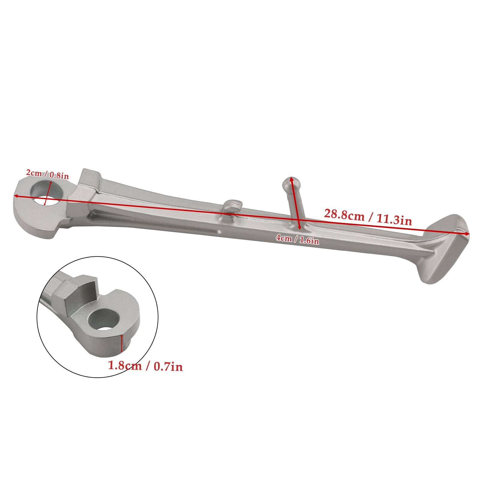 2015-2025 Yamaha YZF R1 Adjustable Foot Side Stand Kickstand 2CR-27311-00