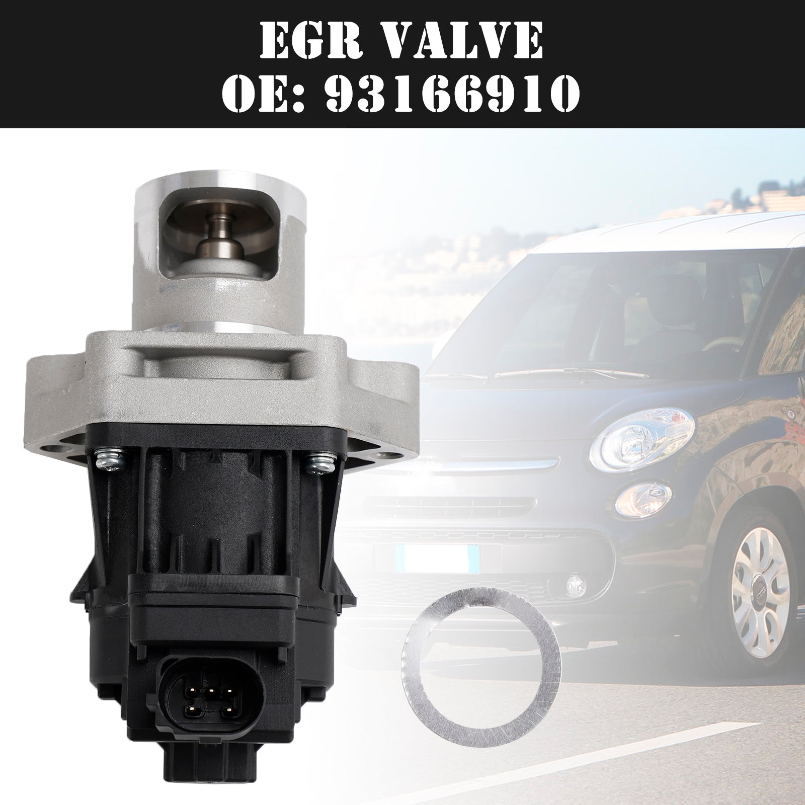 2010 onwards Fiat Doblo All 1.6 D Multijet & 2.0 D Multijet models EGR Valve 93166910 71749240