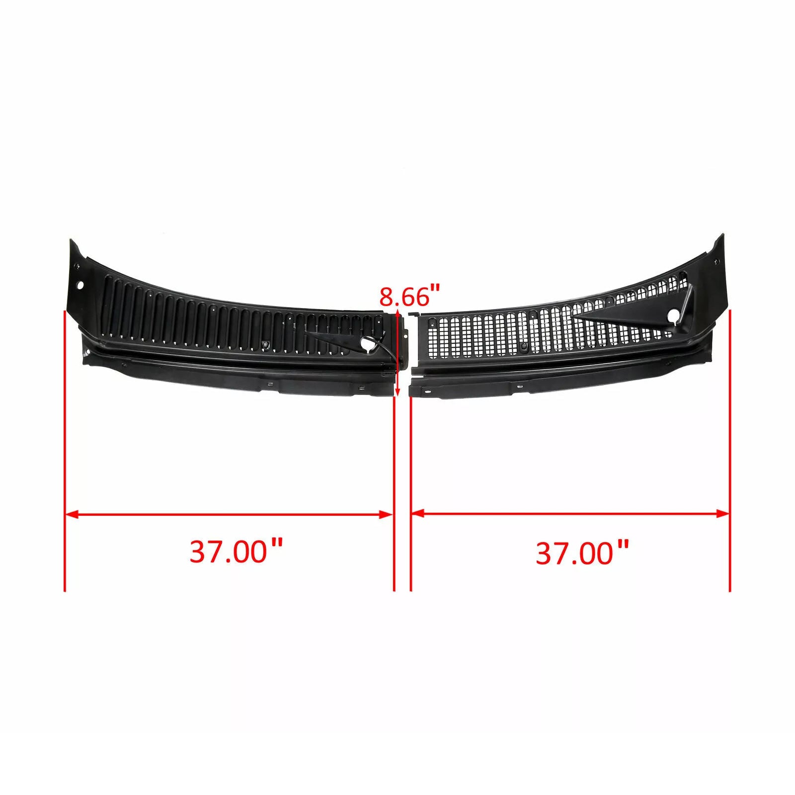 1999-2007 Ford F-250 F-350 F-450 F-550 Super Duty Windshield Wiper Cowl Vent Grille 3C3Z25022A68