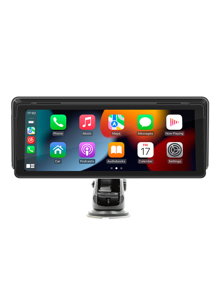 10.77" Car MP5 Player Bluetooth Car FM Transmitter Wireless Carplay 4 LED Camera
