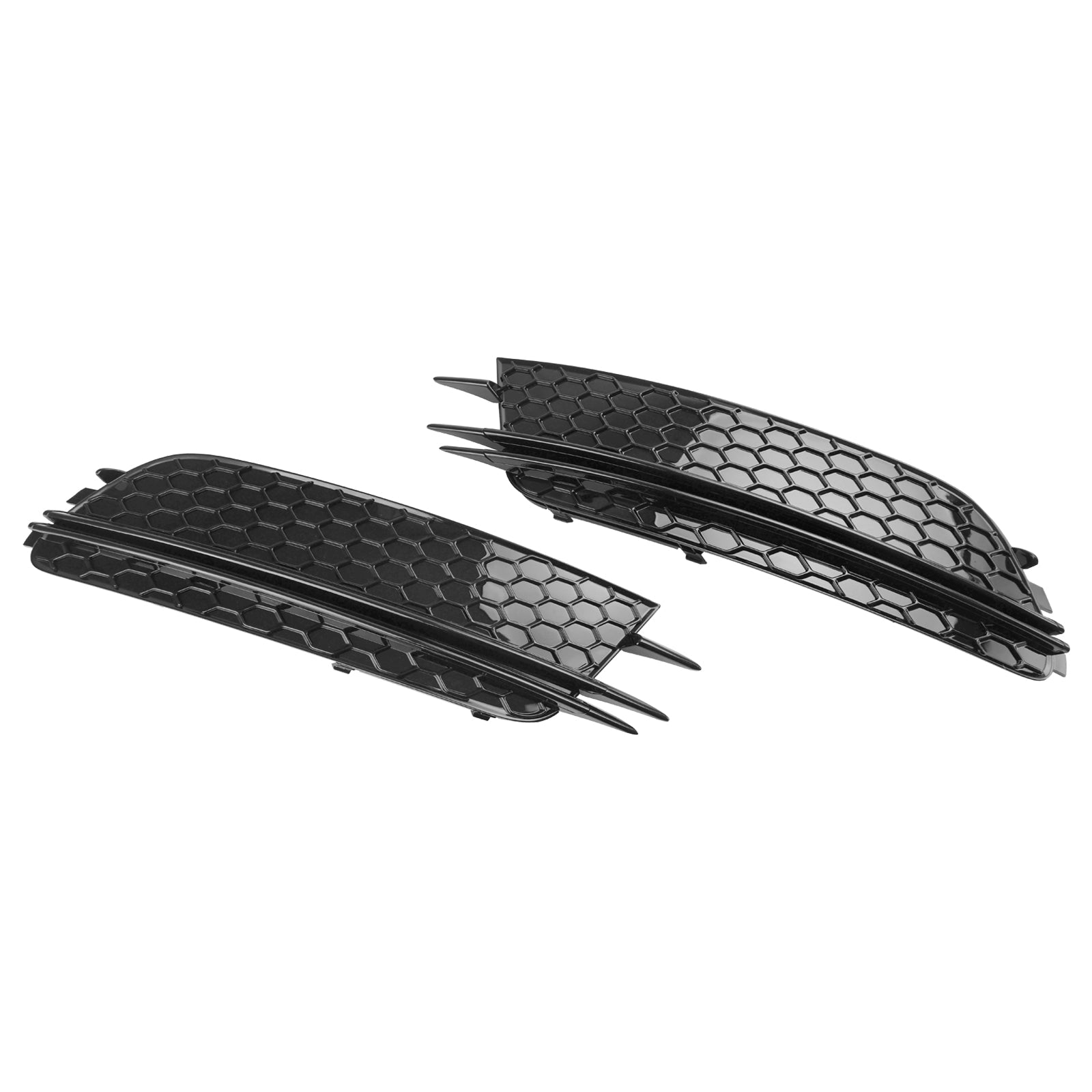 2012-2015 Audi A6 4G C7 2PCS Front Fog Light Cover Bezel Grille Grill