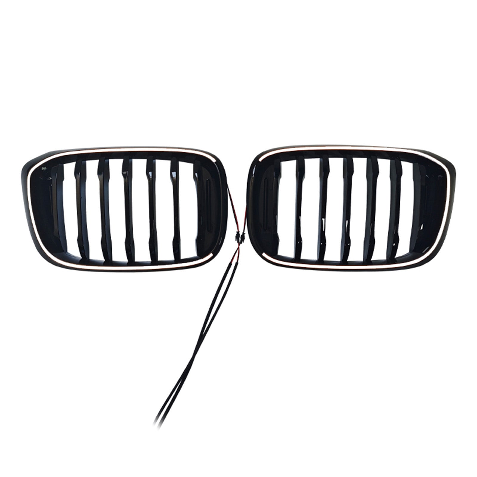 2018-2021 For BMW X3 X3M G01 G08 Pre-Facelift Gloss Black Front Kidney Mesh Grille Grill 51138469959