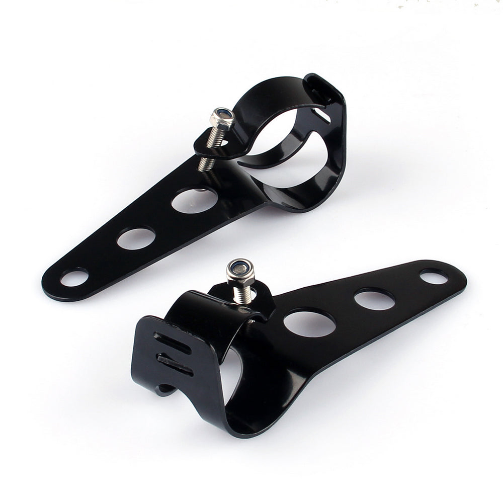 34MM-42MM Fork Headlight Bracket Universal Headlamp Mount Holder Motorcycle