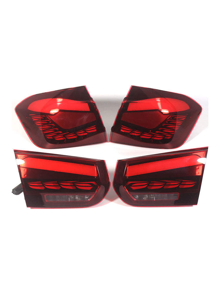 2012-2018 BMW 3 Series F30 330D / 335D XDrive L&R Red LED Tail Lights Rear Lamp Assembly 63217313039 63217372793