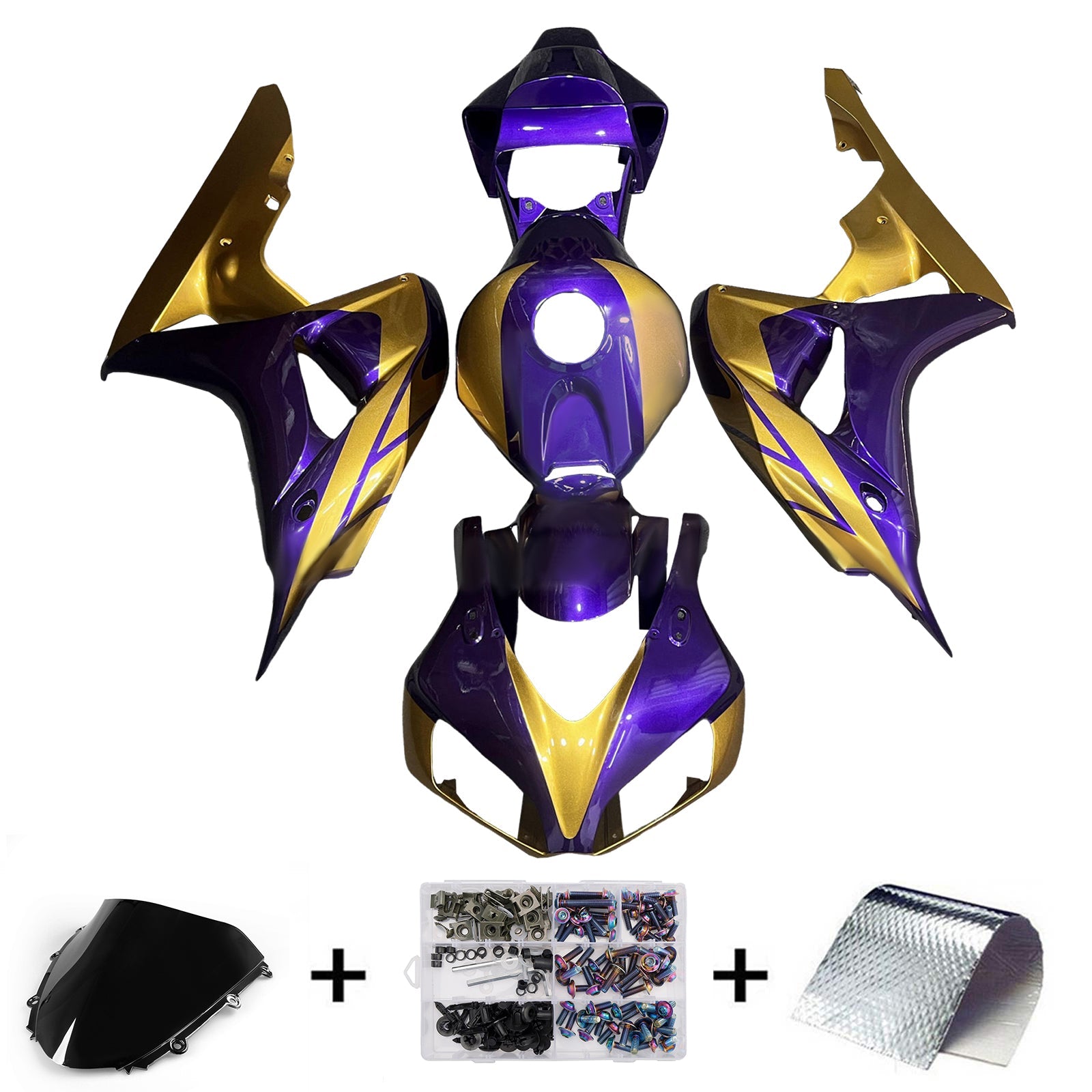 Injection Fairing Kit Bodywork Plastic ABS For Honda CBR1000RR 2006-2007