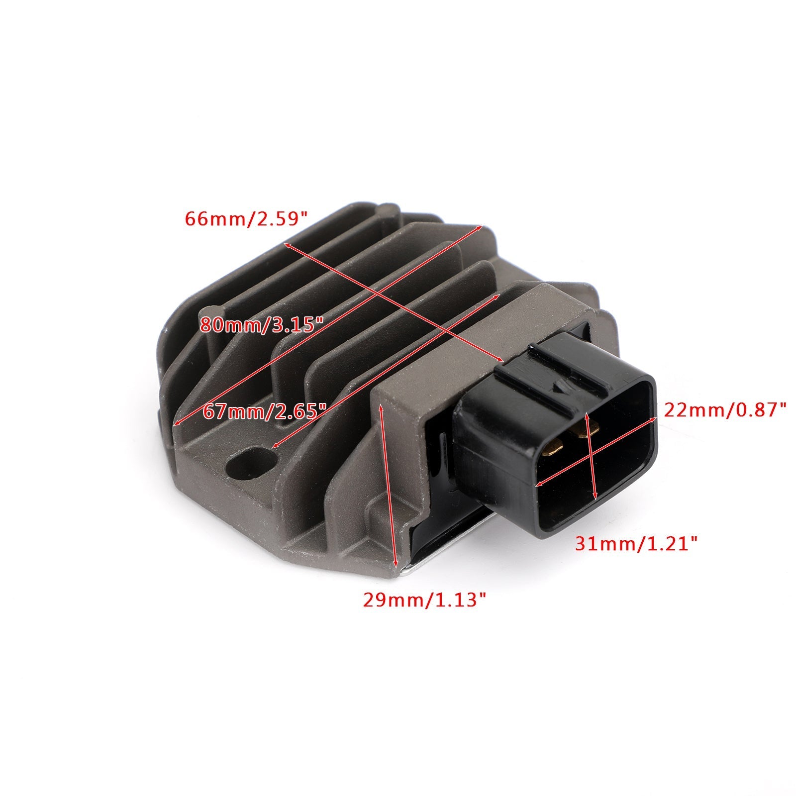 Regulator Rectifier Fit for Yamaha YZF R1 YZF-R1 YZF-R1S YZF-R1M MTN1000 15-19 Generic