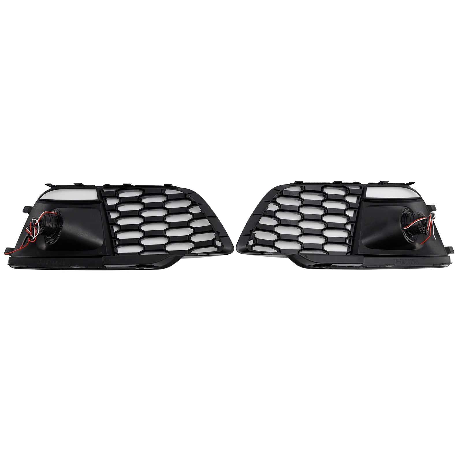 2018-2022 Fit Audi Q5 SQ5 Fog Light Grille Cover 80A807680L Pre-Facelift W/ACC